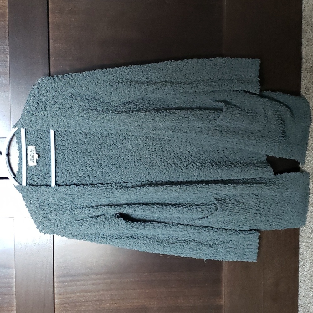Listicle Green Cardigan